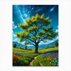 Tree of Tranquility Canvas Print