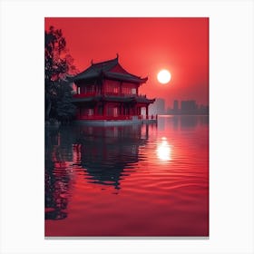 Chinese Pagoda Canvas Print