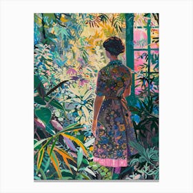 In The Garden Claude Monet S Garden 1 Canvas Print