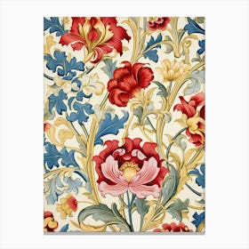 Floral Wallpaper 35 Canvas Print