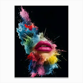 Lipstick Canvas Print