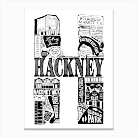 Hackney Canvas Print