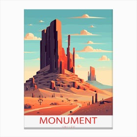 Monument Valley Canvas Print