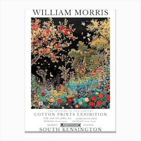 William Morris Exhibition 3 Canvas Print