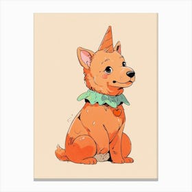 Cute Dog Canvas Print