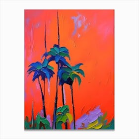 Palm Trees 1 Canvas Print