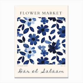 Flower Market art 2 Canvas Print