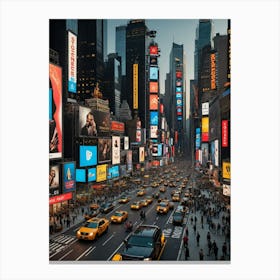 Affordable NYC Vacations Canvas Print