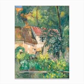 House Of Père Lacroix (1873), Paul Cézanne Canvas Print