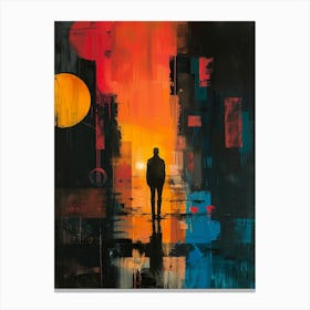 'Cityscape' 3 Canvas Print