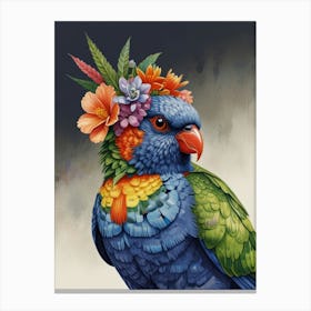 Colorful Parrot 6 Canvas Print