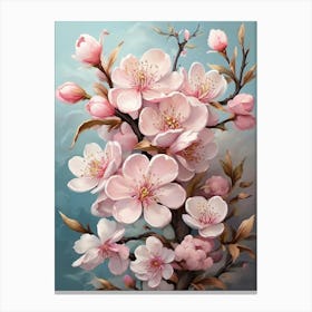 Cherry Blossoms art print Canvas Print