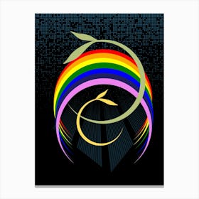 Rainbow Rainbow Canvas Print