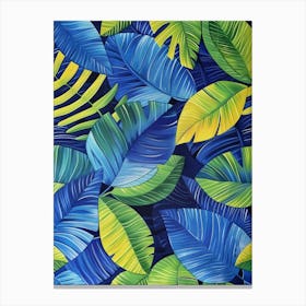 Tropical Leaves 201 Canvas Print