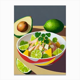 Mexican Salad Canvas Print