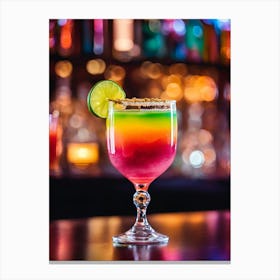 Colorful Cocktail In A Bar Toile