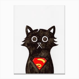 Super Cat Canvas Print