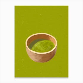 Matcha Green Tea Canvas Print