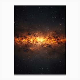 Galaxy In Space 9 Canvas Print