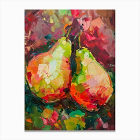 Two Pears 1 Canvas Print