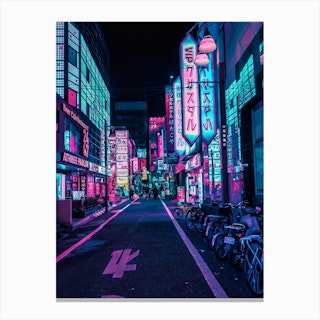 Tokyo, A Neon Wonderland Canvas Print