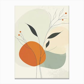 Abstract Tree Canvas Print