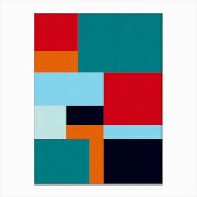 Contemporary modern geometry 1 Canvas Print