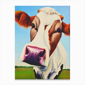 Smile Cow Canvas Print