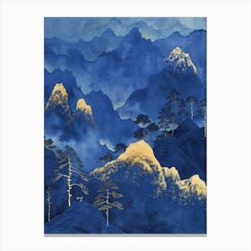 Chinese Mountains 86 Canvas Print