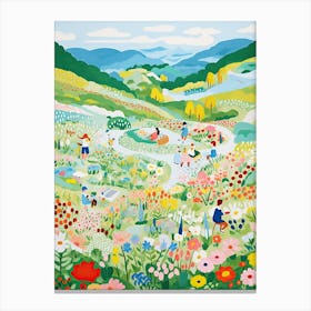 Dreamy Summer Party 0 Canvas Print