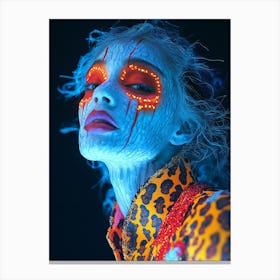 Woman Under The Sea Canvas Print