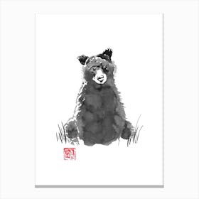 Young Bear Canvas Print