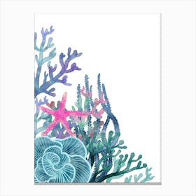 Watercolor Seascape Canvas Print