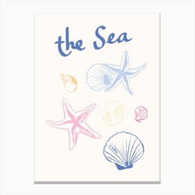 The Sea Canvas Print