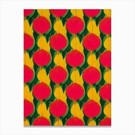 Tulips Andy Warhol Flower Canvas Print