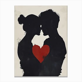 Love At First 3, Valentine's Day Canvas Print