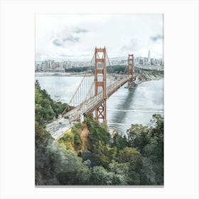 Golden Gate Bridge 4 Canvas Print