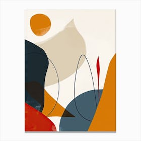 Abstract Minimalism, Hygge 1 Canvas Print