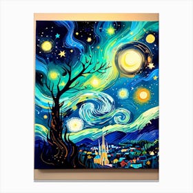 Starry Night 64 Canvas Print