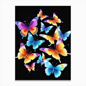 Colorful Butterflies 173 Canvas Print