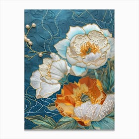 Peonies 49 Canvas Print