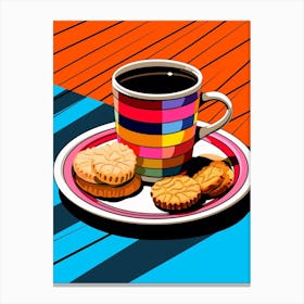 Coffee & Biscuits Canvas Print