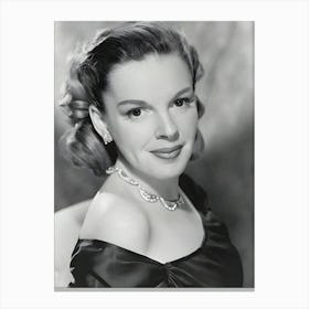 Actress Judy Garland Canvas Print