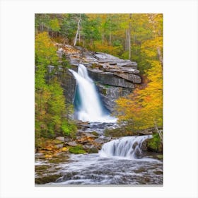 Yarmouth Falls, United States Majestic, Beautiful & Classic (1) Canvas Print