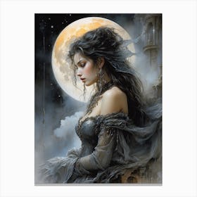 Full Moon Canvas Print