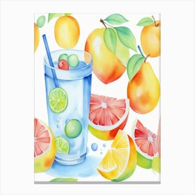 Juices Canvas Print
