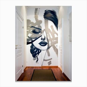 Wall Painting Canvas Print