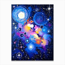 Galaxy Canvas Canvas Print