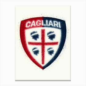 Cagliari Calcio football club Canvas Print