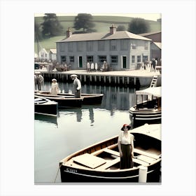 1920s Marina~Reimagined 5 Canvas Print